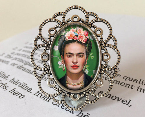 Frida Kahlo Brooch