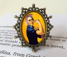 Rosie the Riveter Brooch